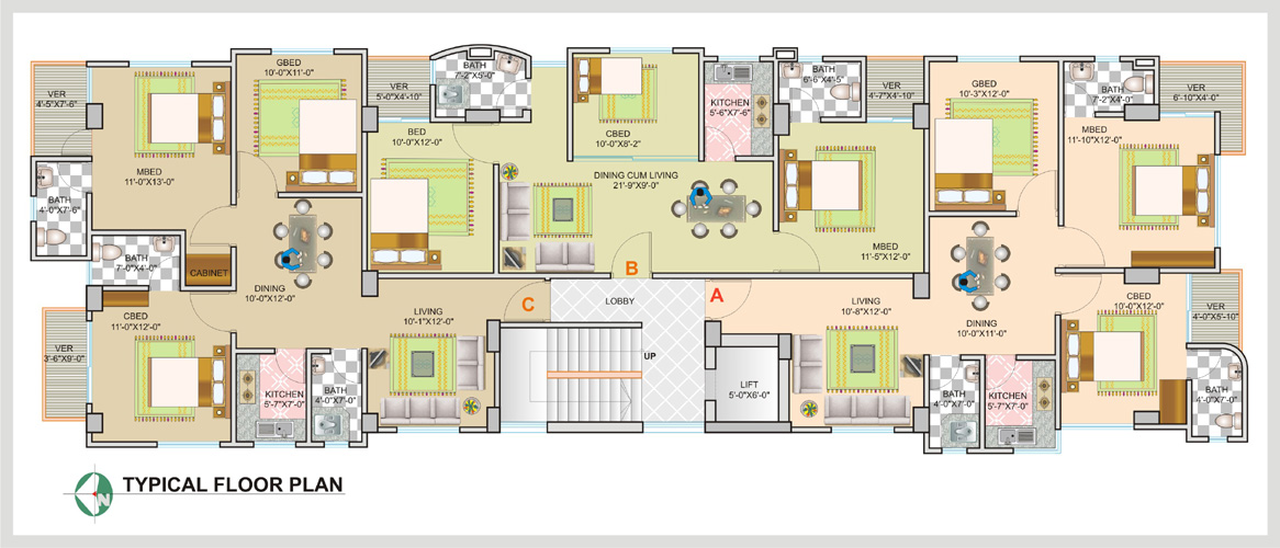 Typical Floor Plan